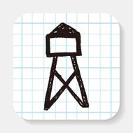 Transmission tower doodle