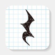 music note doodle N9