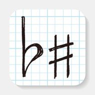 music note doodle N10