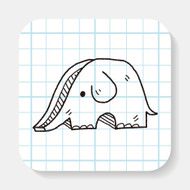Elephant SLIDE doodle