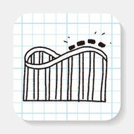 Roller coaster doodle