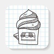 ice cream store doodle N2