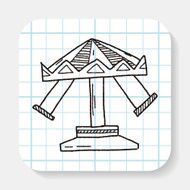 amusement park doodle