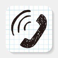 phone call doodle N2
