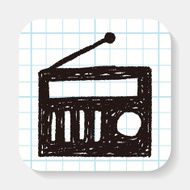 radio doodle drawing N4
