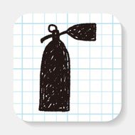 Fire extinguisher doodle