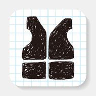 life jacket doodle