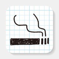cigarette doodle N2