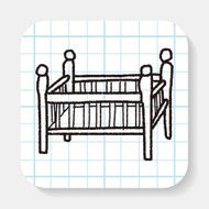 baby bed doodle N17