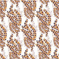 Vector seamless of floral elements Pattern for scrapbook and borders