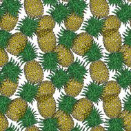 Pineapple background