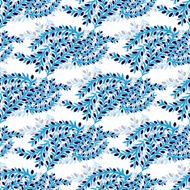 Vector seamless of floral elements Pattern for scrapbook and borders N2