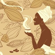 Cocoa woman