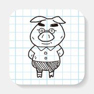 three little pigs doodle