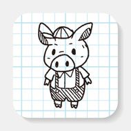 three little pigs doodle N2