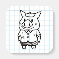 three little pigs doodle N3