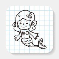 Mermaid doodle N2
