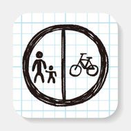 only wolk and bike doodle N2