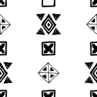 Seamless ethnic pattern N14