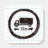 truck long limit doodle