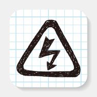 High Voltage sign doodle