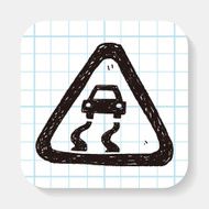 Slippery when wet doodle