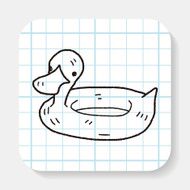 swim ring doodle