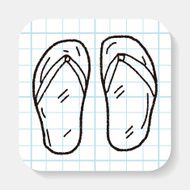 Flip flop doodle