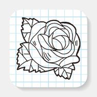 Flower doodle N53