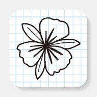 Flower doodle N56