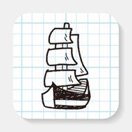 Boat doodle N14