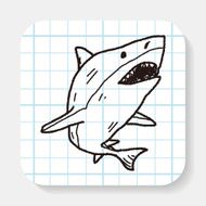 shark doodle