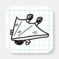 Hang gliding doodle