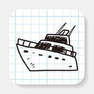Boat doodle N16