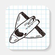 spaceship doodle N13