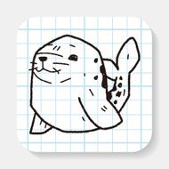 seal doodle