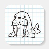 walrus doodle