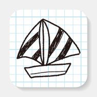 Boat doodle N18