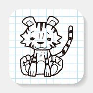 tiger doodle N2