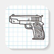 gun doodle N13