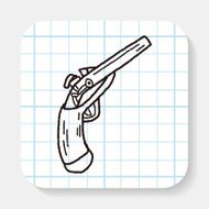gun doodle N14
