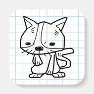 cat doodle N4