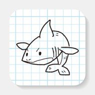 shark doodle N3