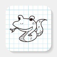 snake doodle