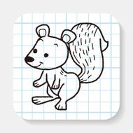 Squirrel doodle N2