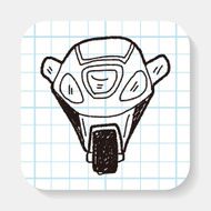 motorcycle doodle N14