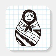 Doodle Russian Dolls N2