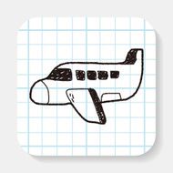 airplane doodle N16