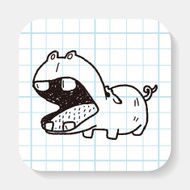 hippo doodle N2