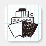 Boat doodle N20